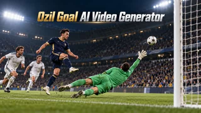 Ozil Goal AI Video Generator