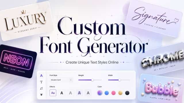 Custom Font Generator