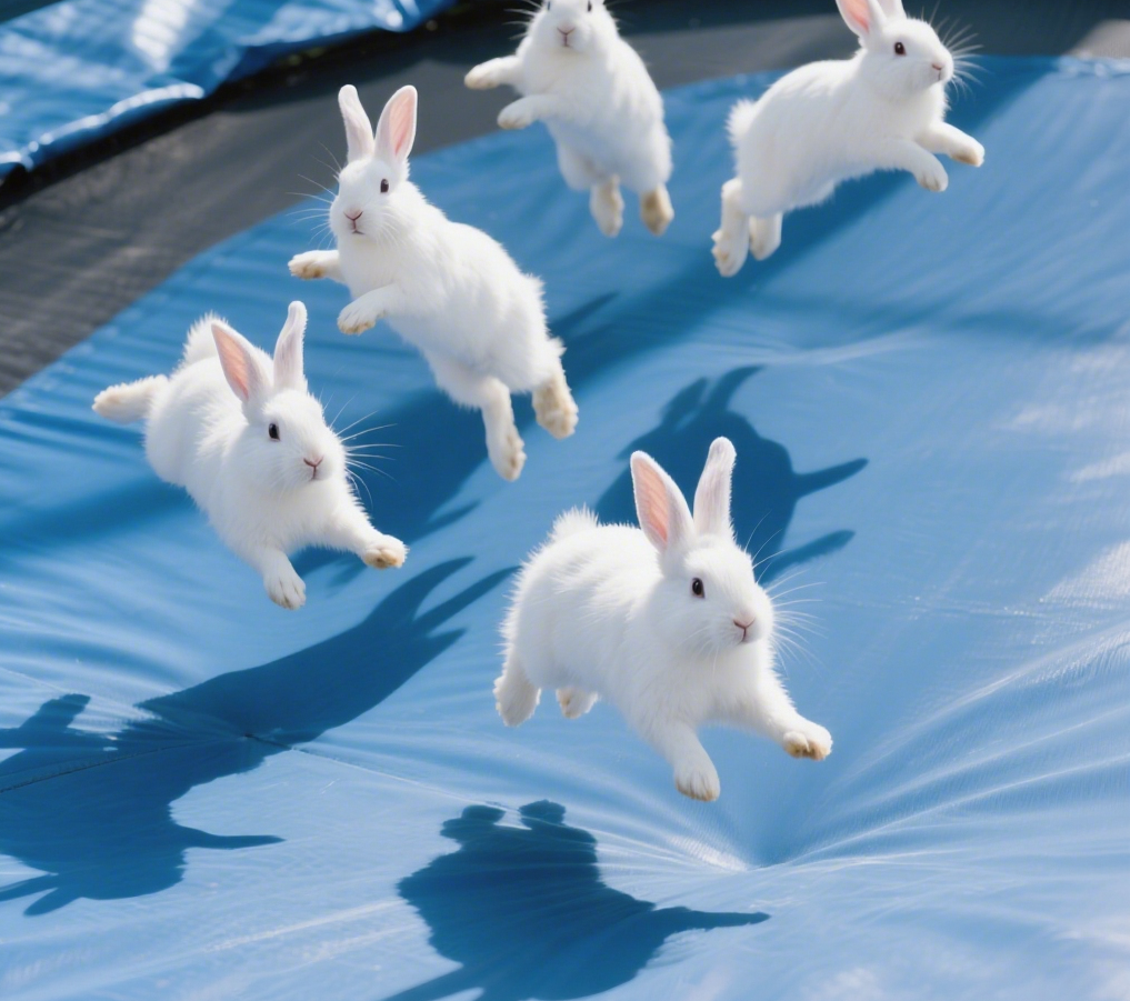 AI Bunnies Trampoline