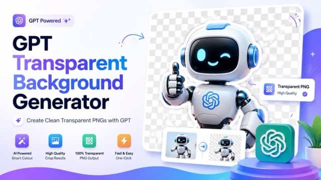 GPT Transparent Background Generator