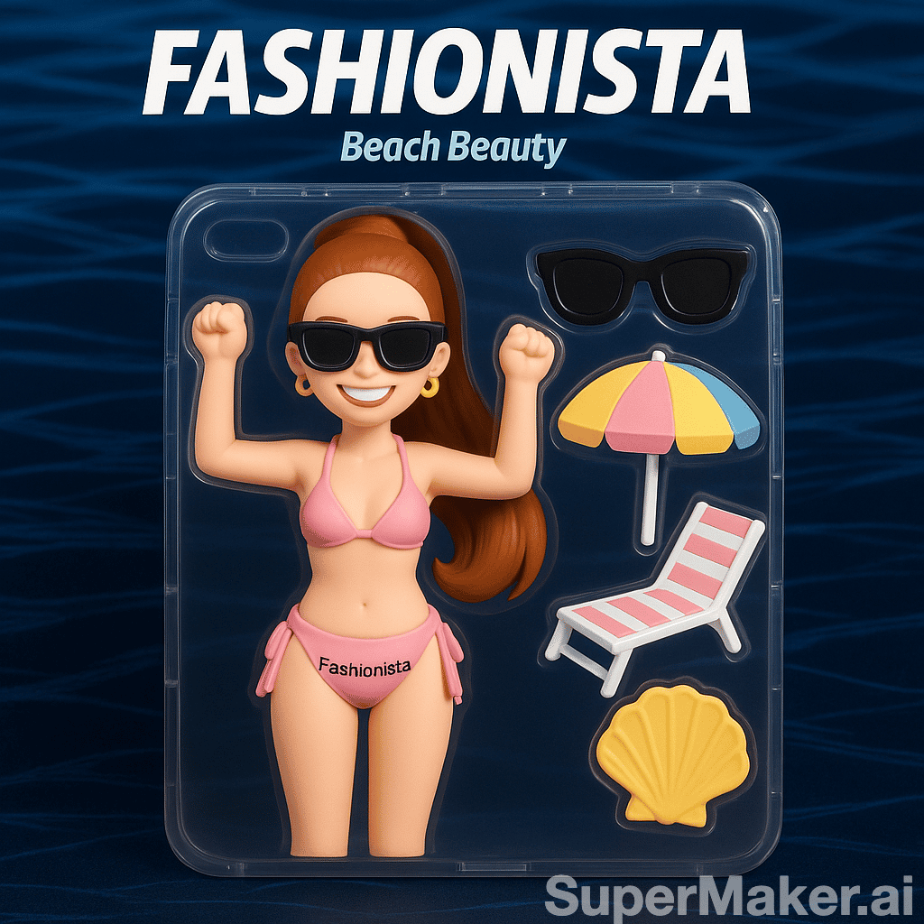 AI Chibi Action Figure Set Generator