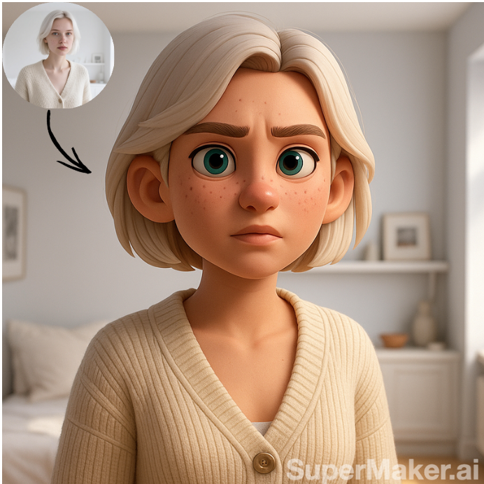 AI 3D Comic Portrait Generator