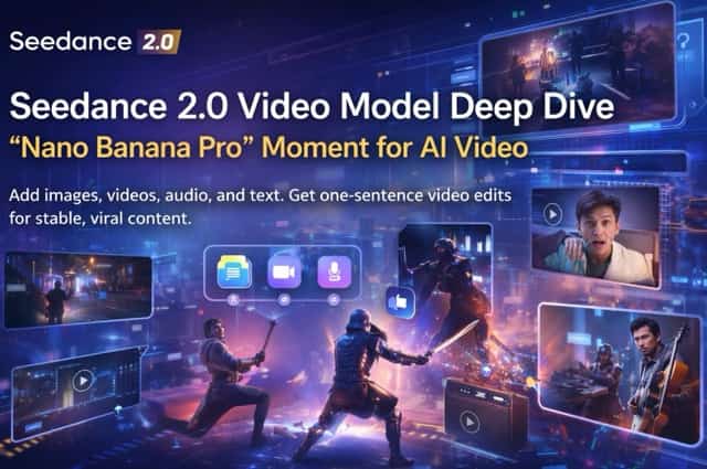 Seedance 2.0 Video Model Deep Dive: The “Nano Banana Pro” Moment for AI Video