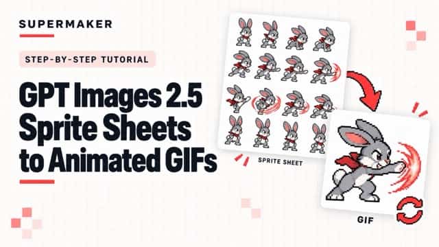 How to Turn GPT Images 2.5 Sprite Sheets into Animated GIFs