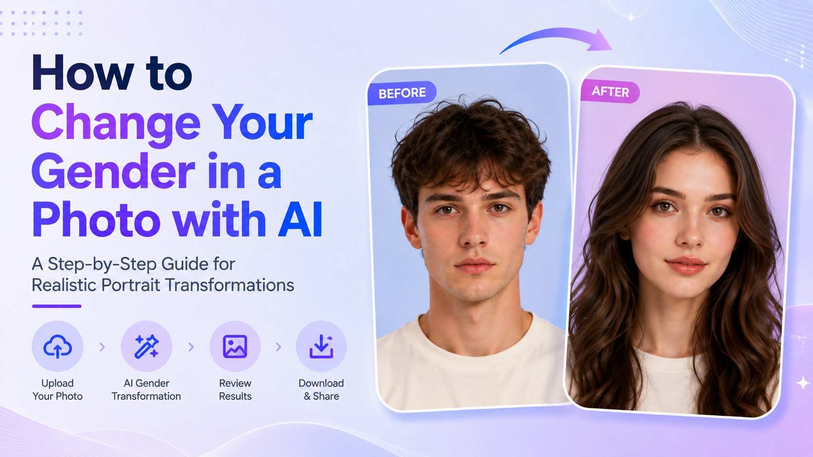 AI Gender Change Filter Guide for Realistic Portrait Transformations
