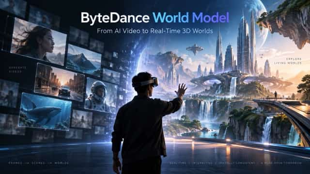 ByteDance's "World Model": From Generating Video to Generating a Space You Can Walk Into