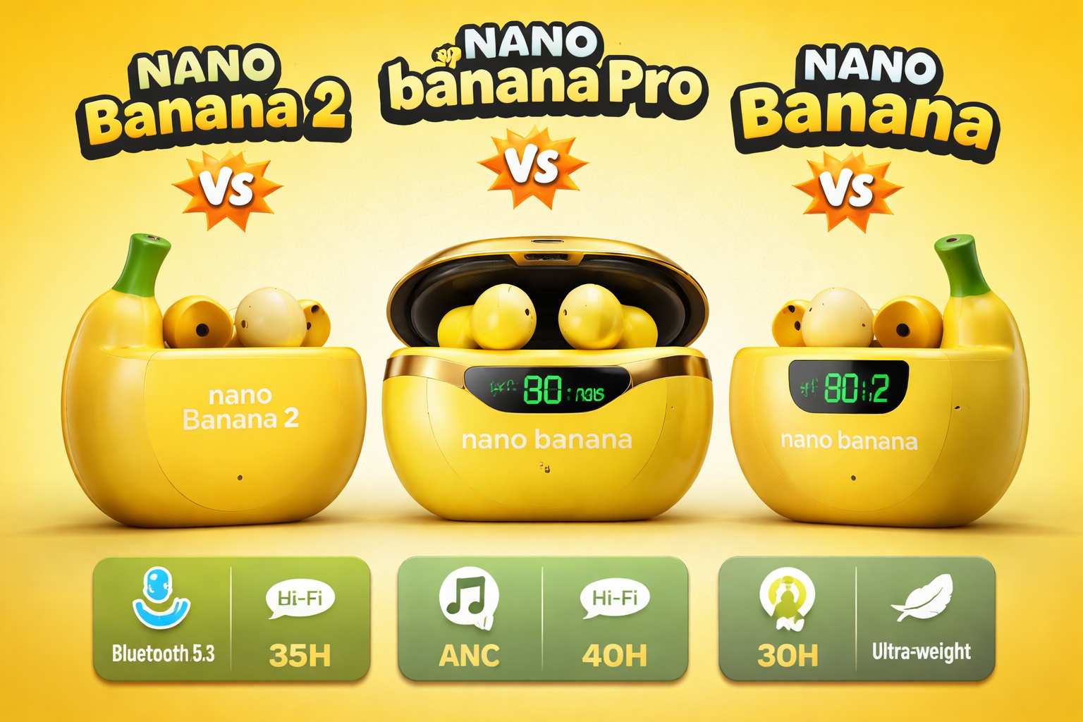 Nano Banana 2 vs Nano Banana Pro vs Nano Banana: Which Should You Use?
