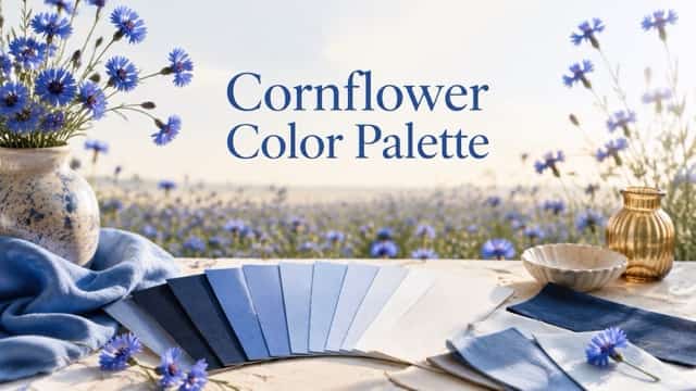 Cornflower Color Palette: 20 Beautiful Combinations with HEX Codes