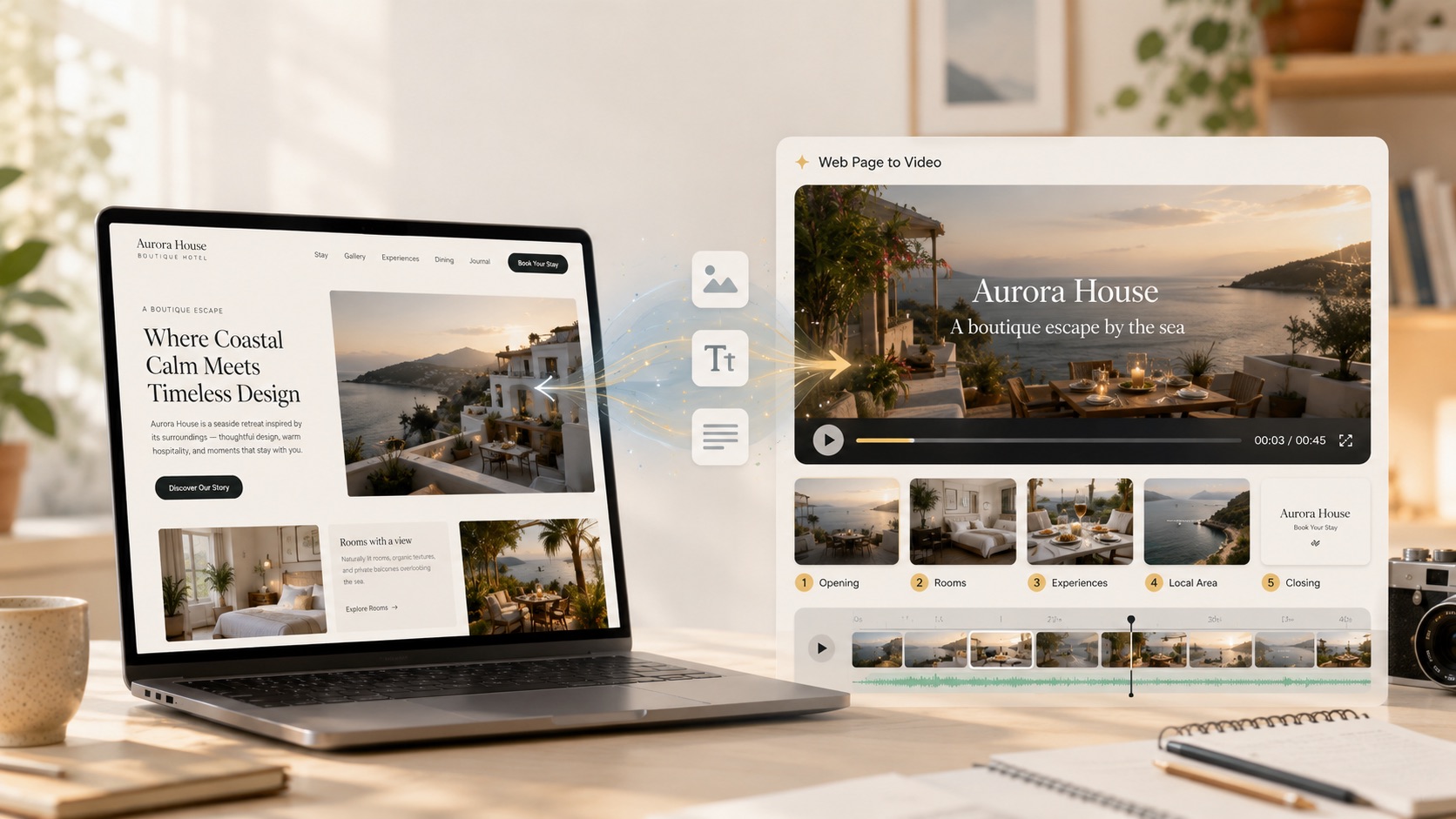 Turn a Website Into a Video With Web Page to Video