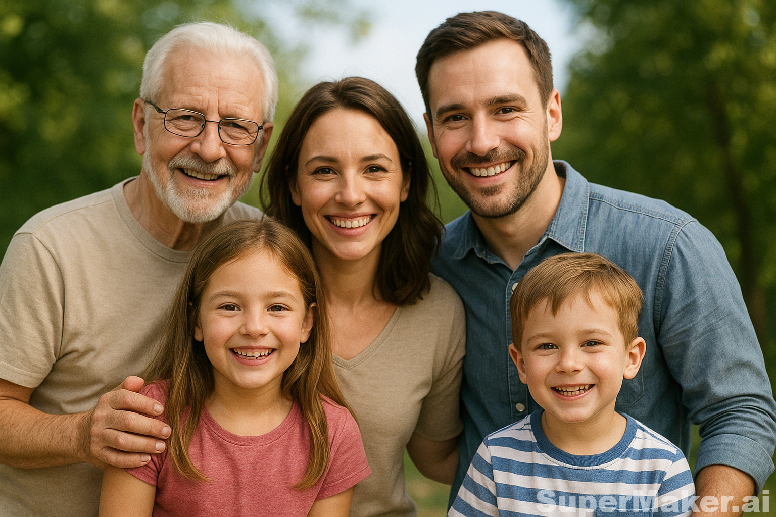 Lifelike AI Family Portraits