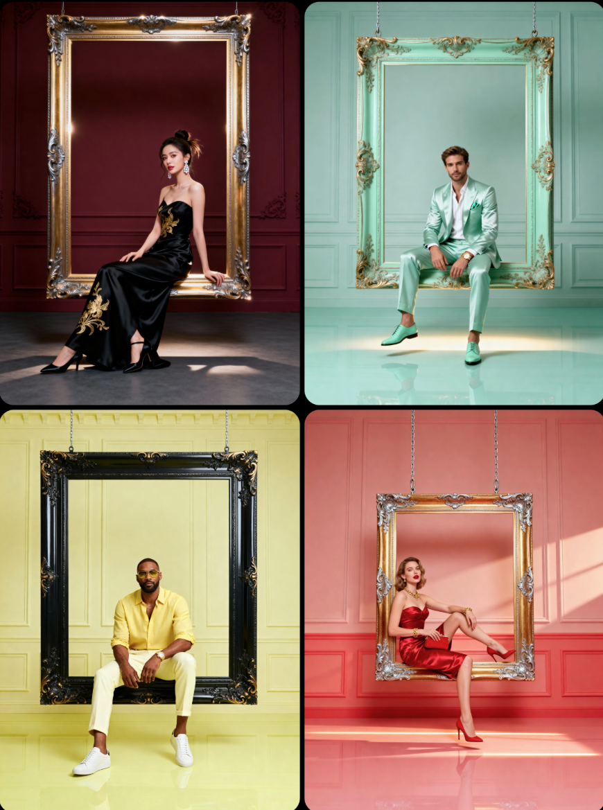 Rectangular Photo Frame Example