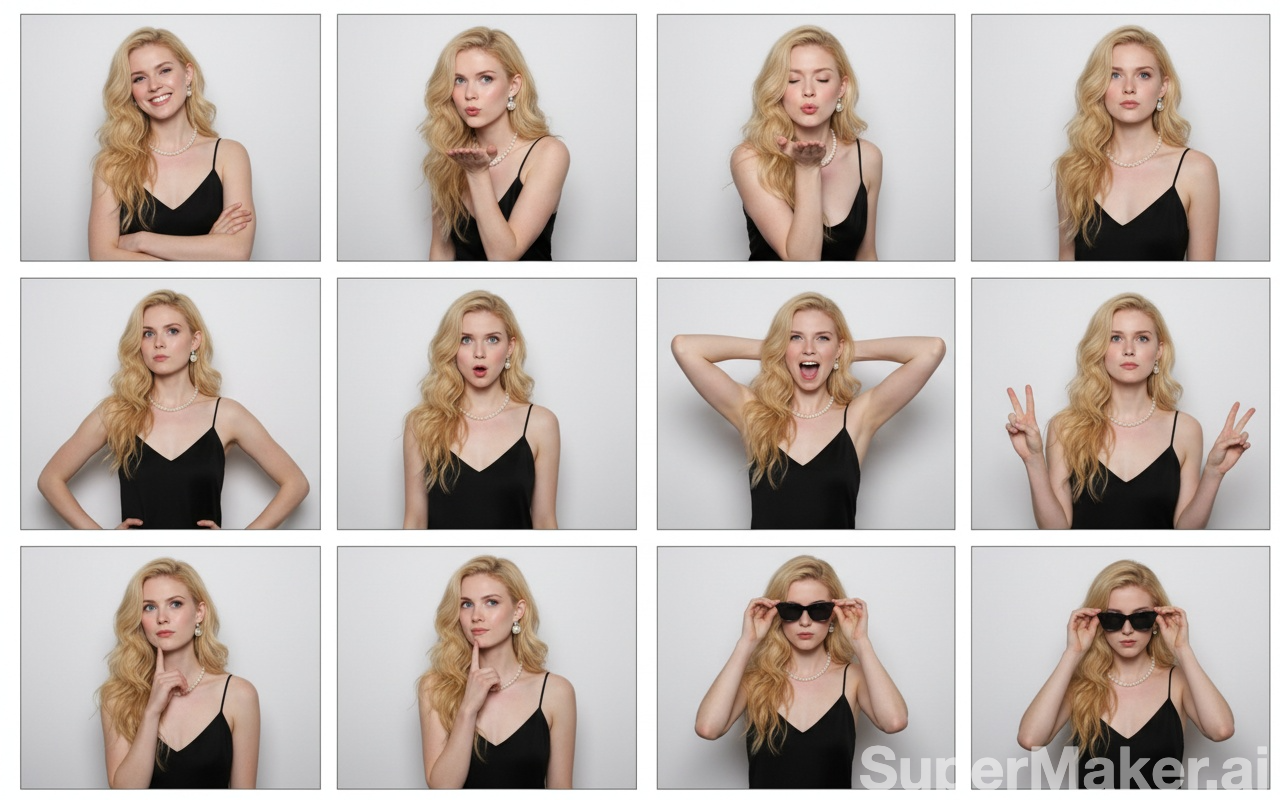 Best AI Photo Booth Free Online 2025 - Nano Banana AI Selfie Grid Generator
