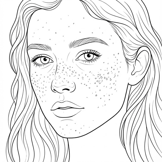 AI Coloring Page