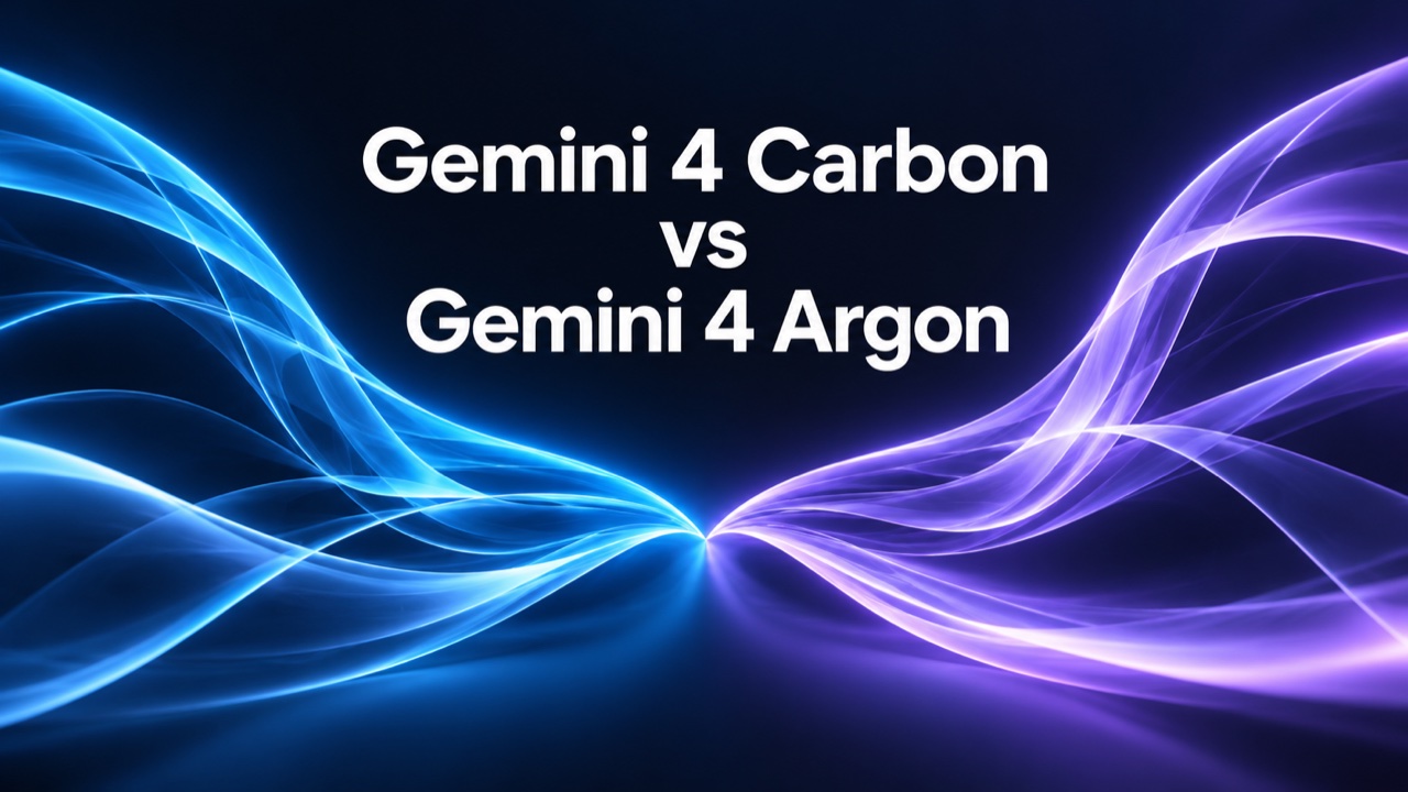 Gemini 4 Carbon vs Gemini 4 Argon: Is the Upgrade Worth Waiting For?