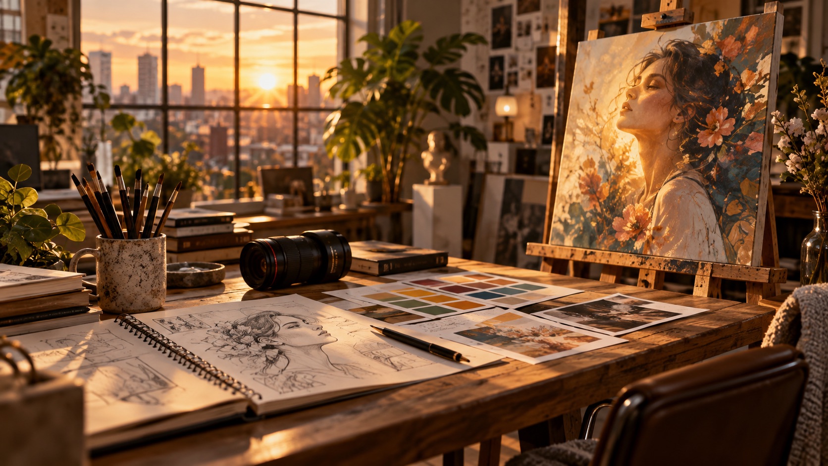 Combine Visual References into One Coherent Direction