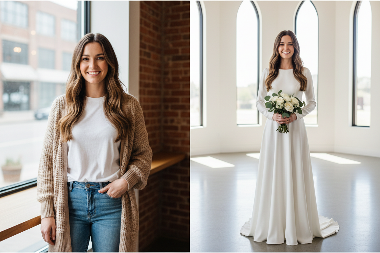 Professional Bridal Photography Output