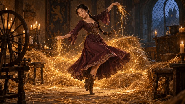 Rumpelstiltskin AI Dance Video: Explore Animal Characters And Golden Straw