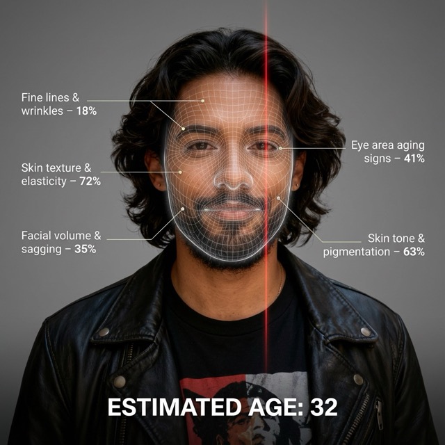 AI Age Checker - Reveal Your Real Age Through Advanced Facial Analysis | Nano Banana Pro