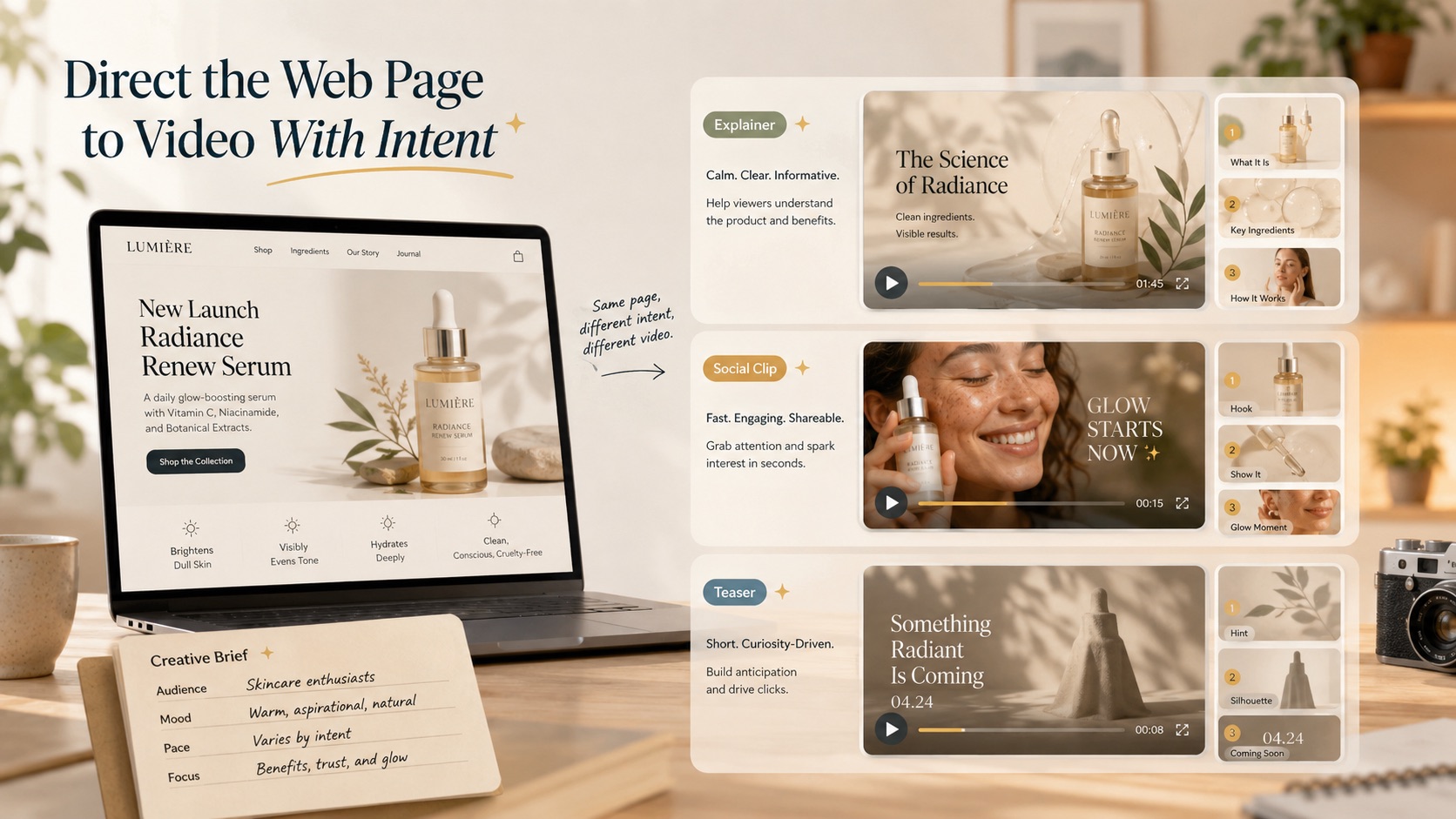Web Page to Video That Reads the Source