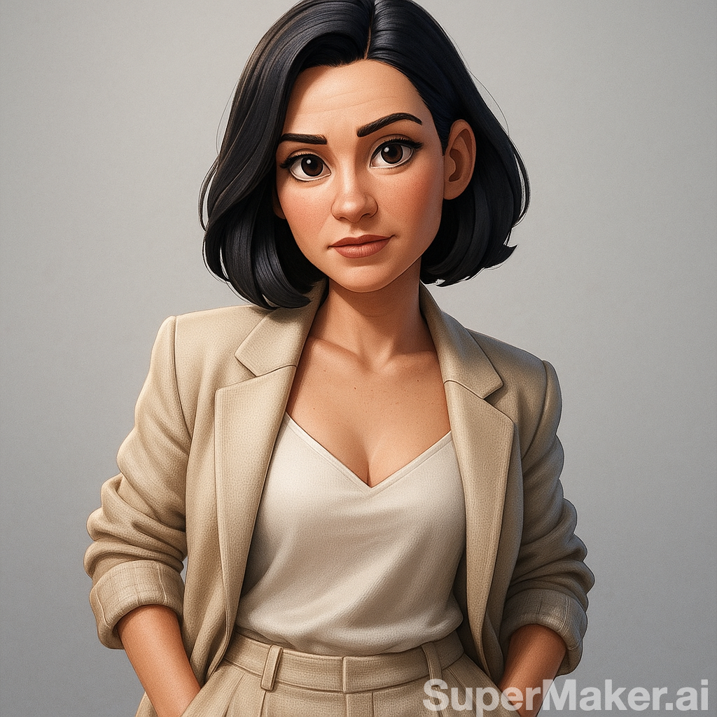 Download Beautiful AI 3D Comic Portrait – Share Your Comic Character
