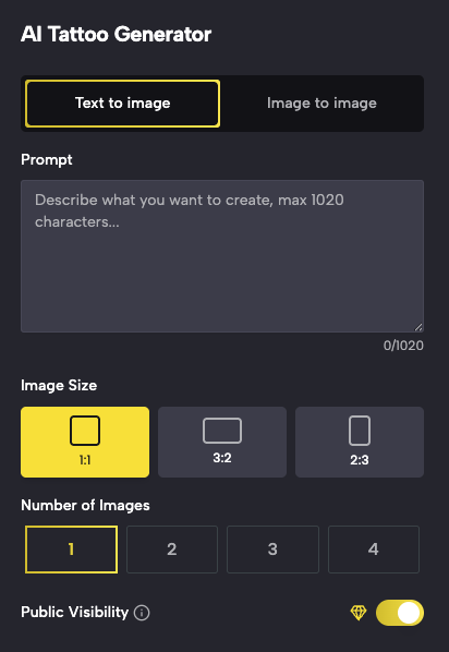 SuperMaker's Free AI Tattoo Generator: Web & Mobile Access