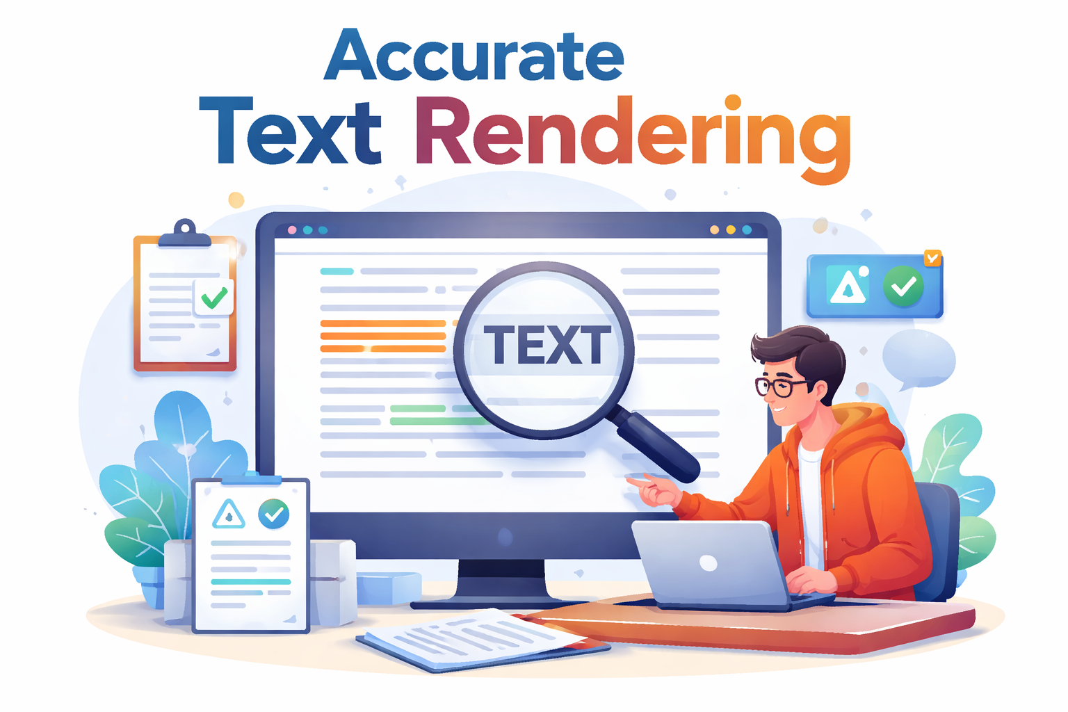 Accurate Text Rendering