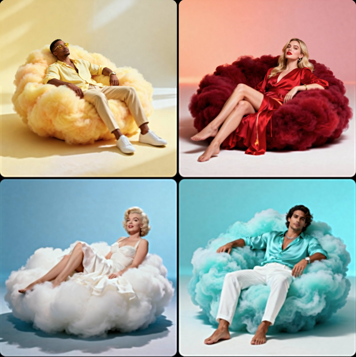 Large Fluffy Cloud Example