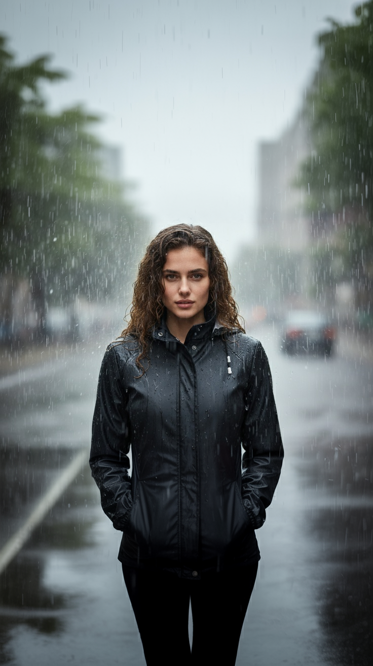 Seamless Automatic Raincoat Effect Generation & Professional Results