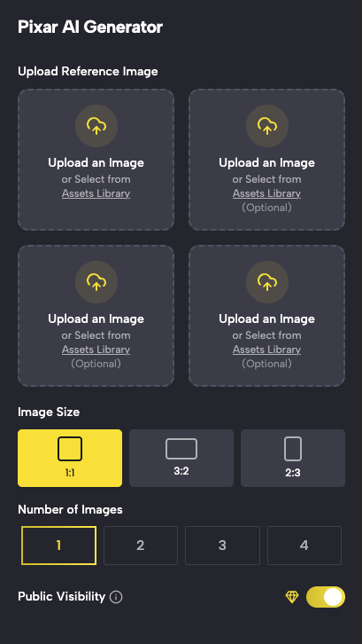 SuperMaker's Free Pixar AI Generator: Web & Mobile