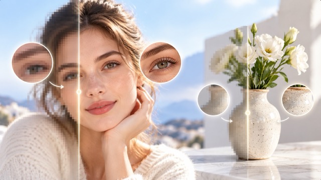 Make Image Higher Resolution Online with AI