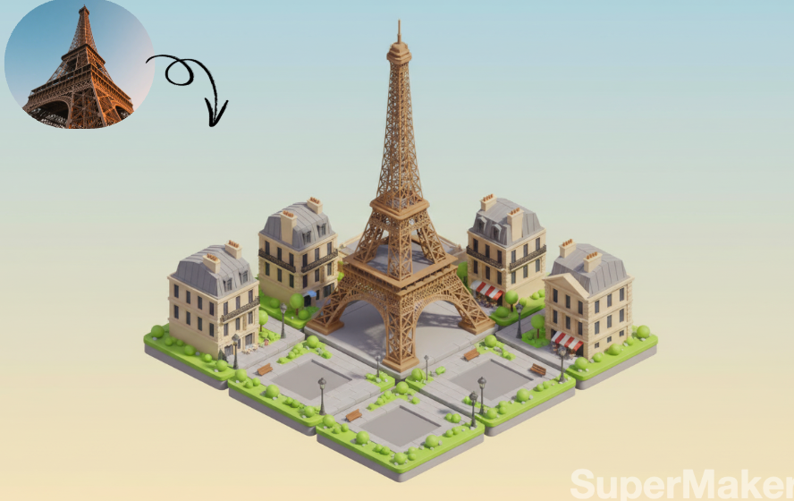 Best AI 3D Model Generator Free Online 2025 - Nano Banana AI Building to 3D Tool
