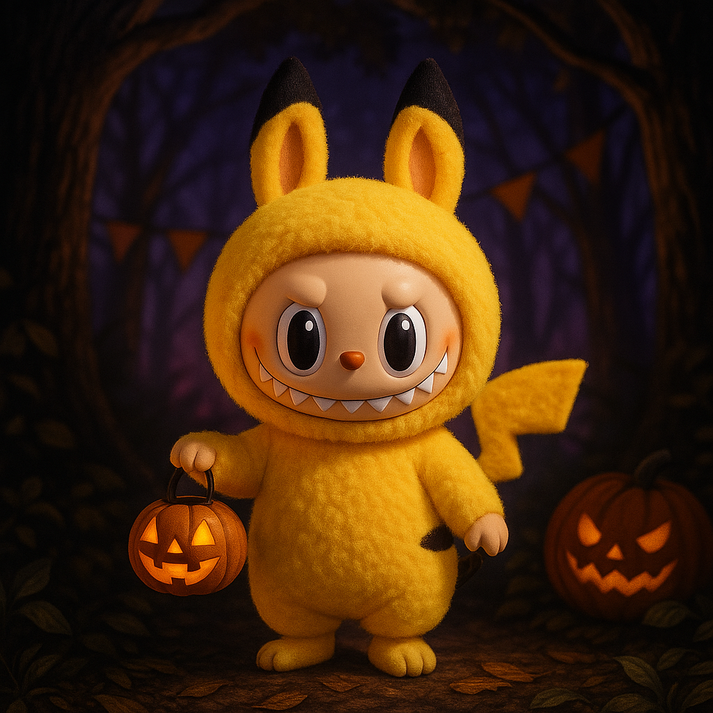 Pop Culture Labubu AI Image Mashups