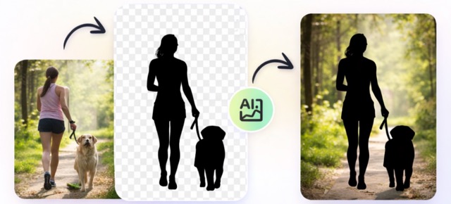 Solid Black Clean-Edge Result