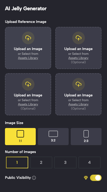 SuperMaker's Free AI Jelly Generator: Web & Mobile Access