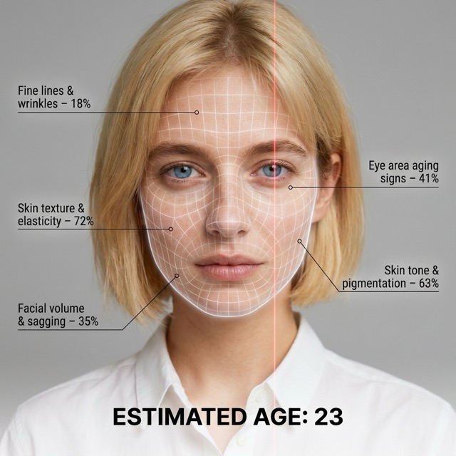 Global Data-Driven Age Percentage Scoring