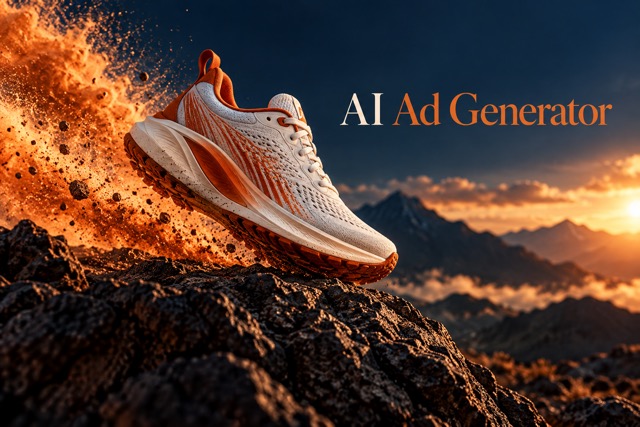 AI ad generator for Cinematic Product Stories