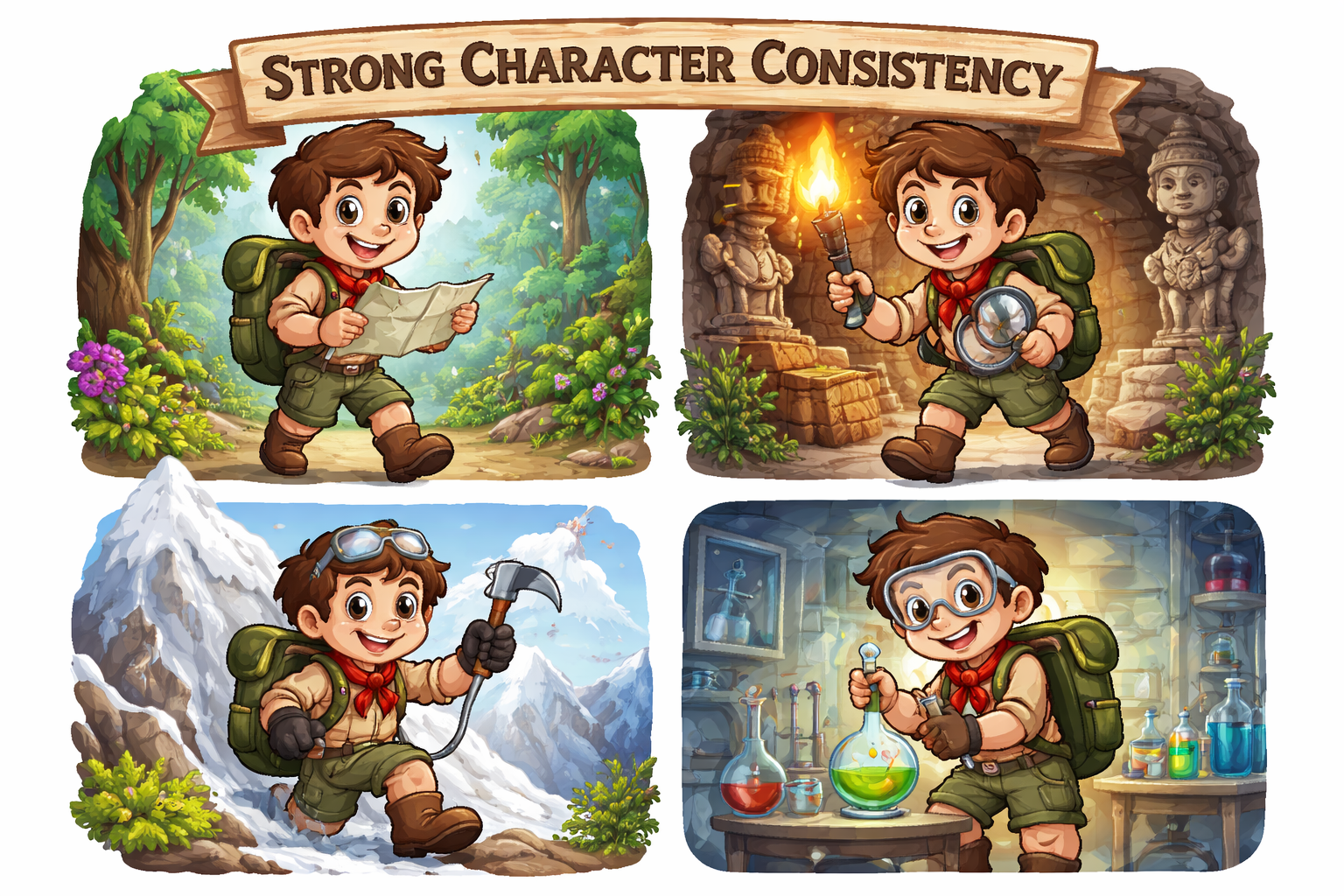 Strong Character Consistency