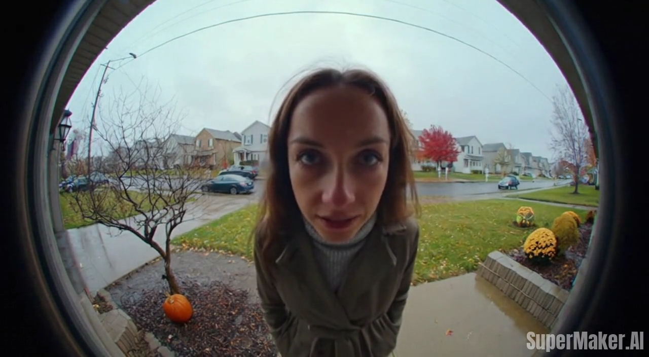 Realistic Ring Camera Perspective