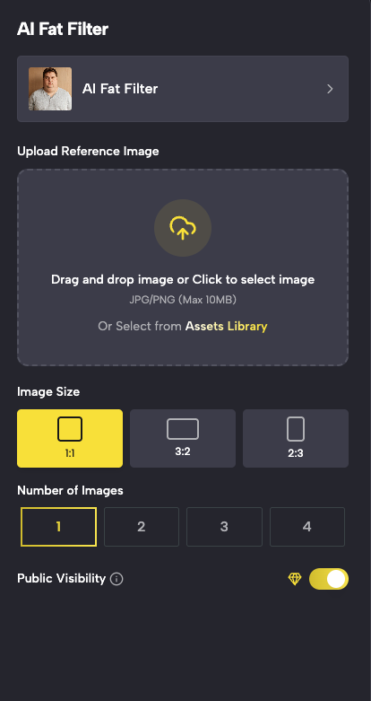 SuperMaker's AI Fat Filter: Web & Mobile Access