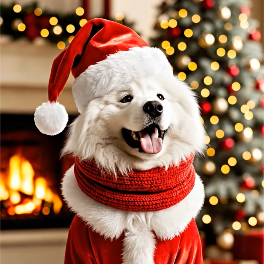 AI Christmas Pet Video