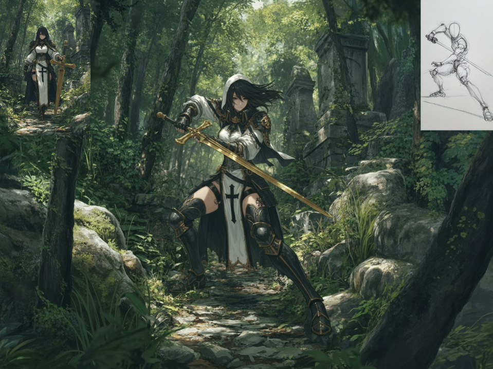 Professional-Grade Character Quality & Easy Sketch Drawing
