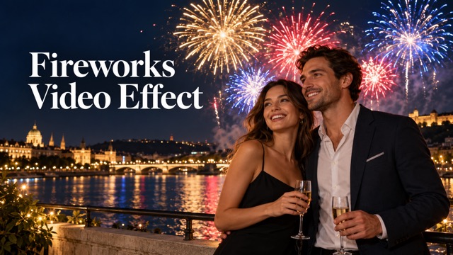 Fireworks Video Effect From Your Photo