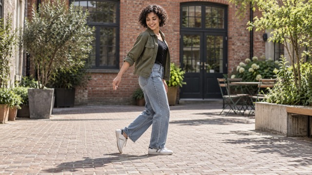 An AI Moonwalk Dance Video With Your Own Identity