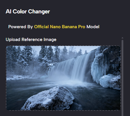 Upload Your Image to AI Color Changer