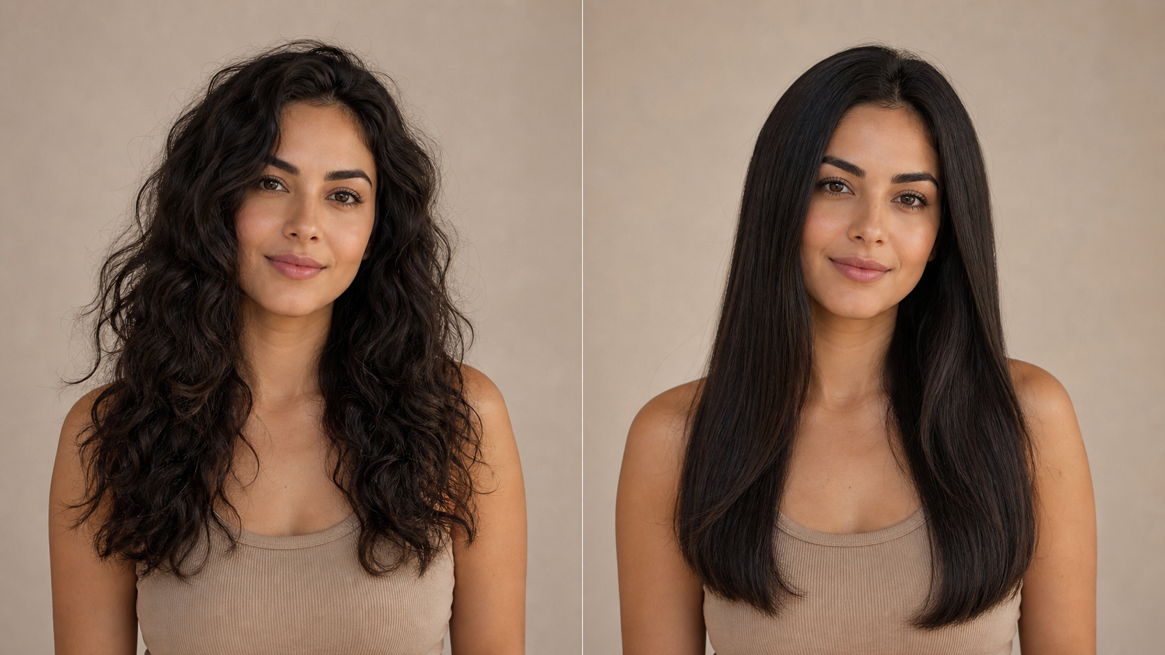 AI Straight Hair Filter for Realistic Strand Flow
