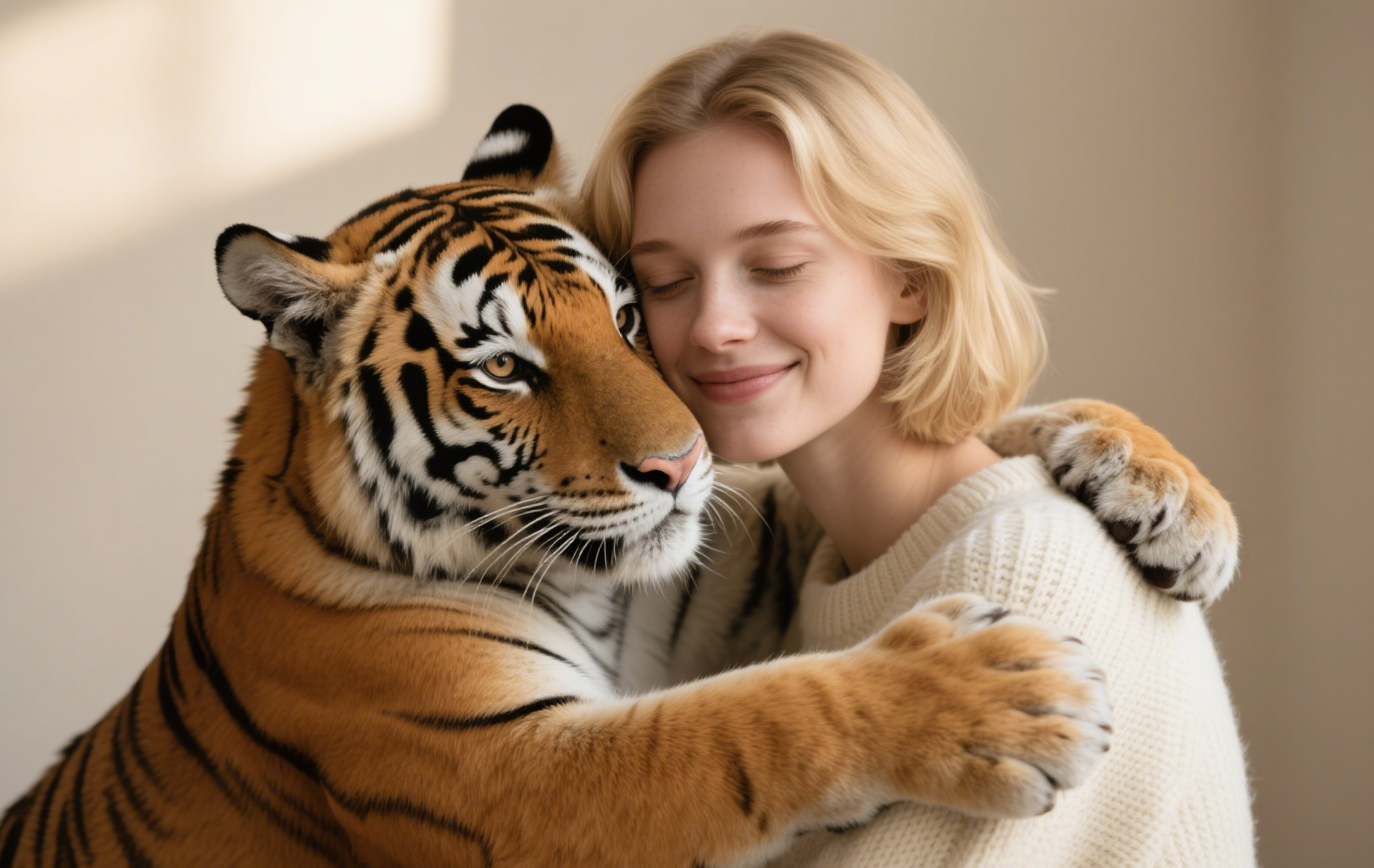 Best AI Tiger Hug Video Generator Free Online - Create Magical Tiger Embrace Videos