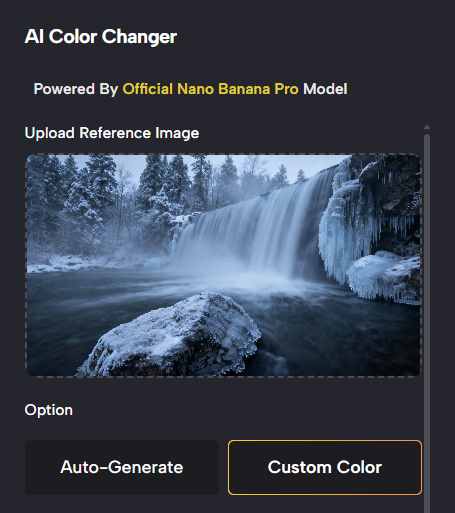 Choose Between AI Auto-Generate or Custom Mode
