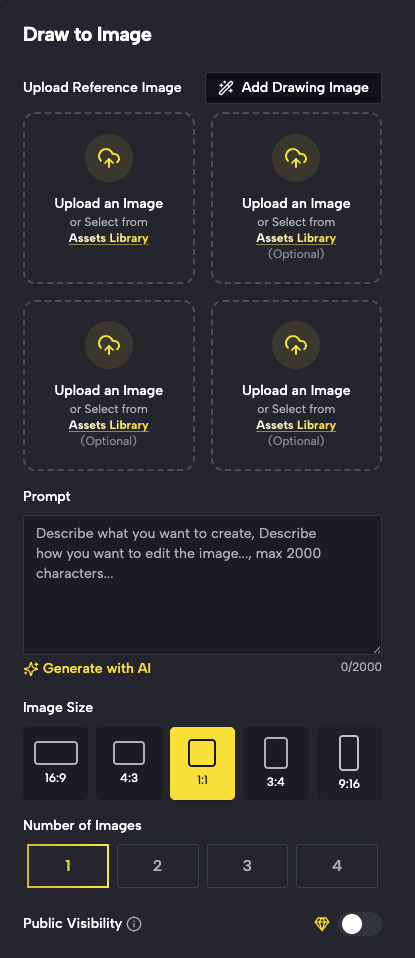 Upload Character Image - Start Your Transformation