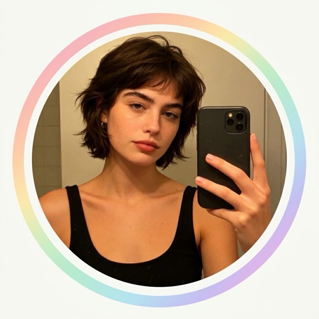 Add a Soft Rainbow Circle Without Redesigning Your PFP