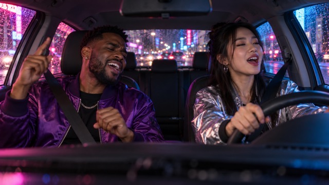 Neon Nights With Musical Energy
